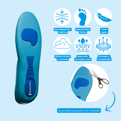 Plantillas ComfyFeet™️ - Disfruta de días sin dolor, sin tratamientos caros ni visitas al médico....