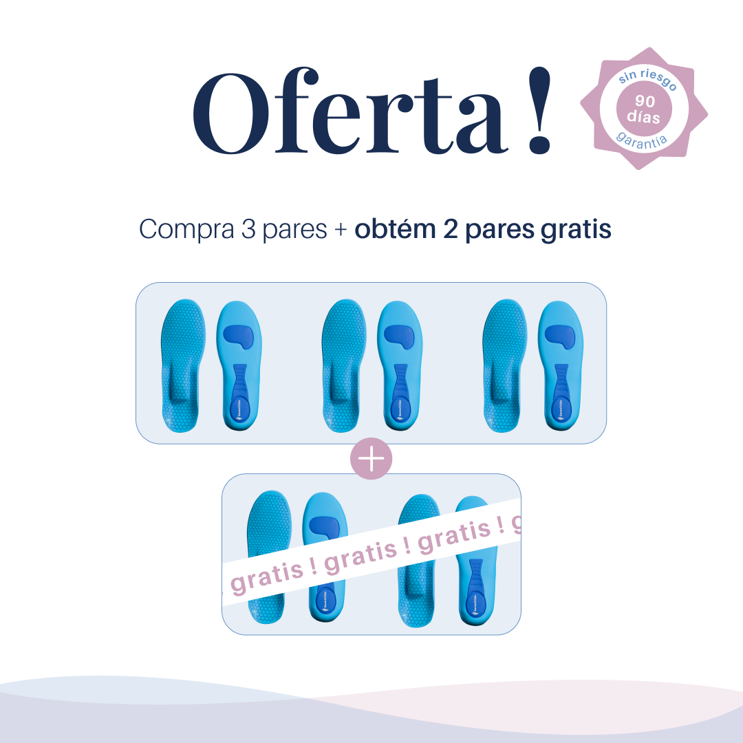 Plantillas ComfyFeet™️ - Disfruta de días sin dolor, sin tratamientos caros ni visitas al médico....