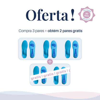 Plantillas ComfyFeet™️ - Disfruta de días sin dolor, sin tratamientos caros ni visitas al médico....