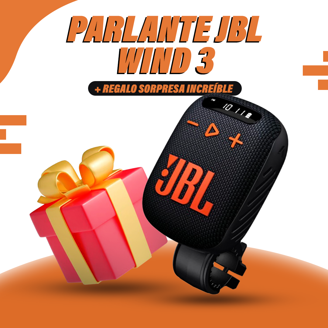 Parlante Jbl Wind 3 + Regalo Sorpresa! | ¡El mejor JBL para ti!